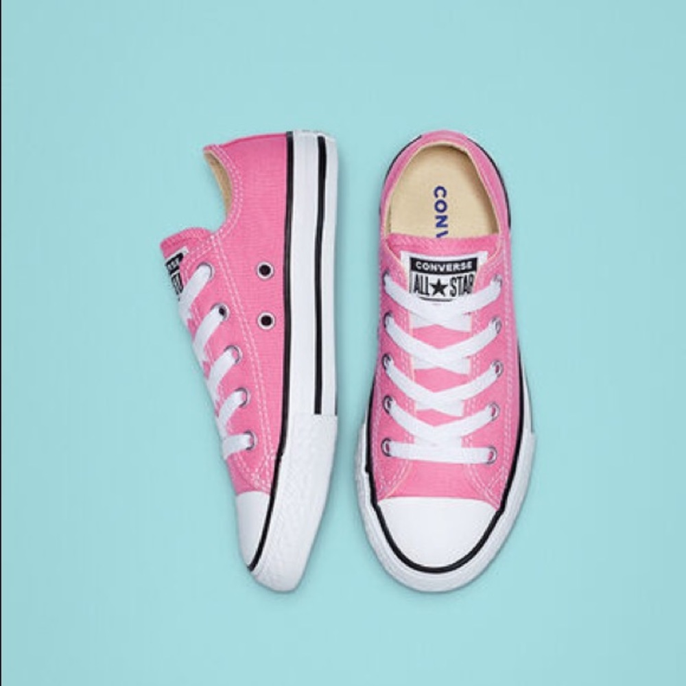 Pink converse